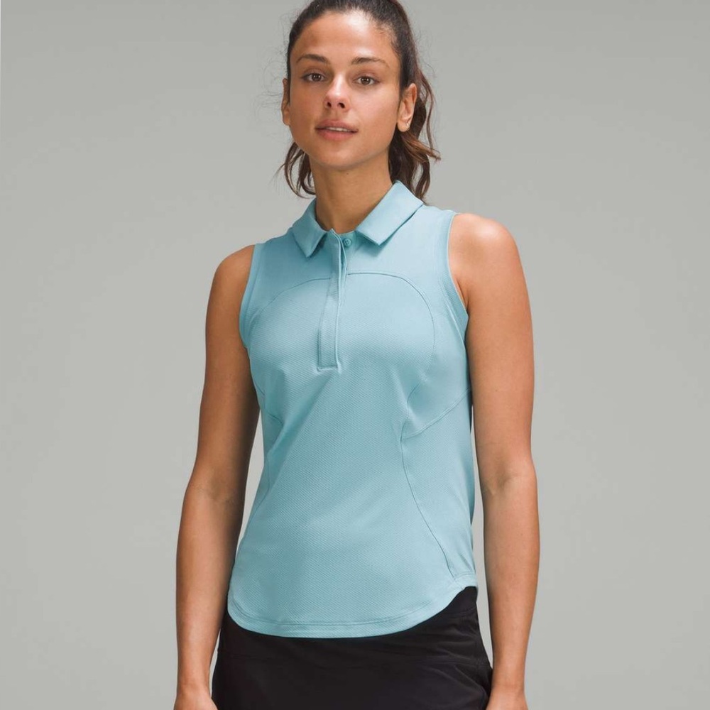 Lululemon Quick-Drying Sleeveless Polo. Size 0